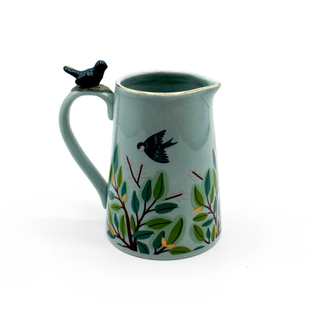 Secret Garden Bird Jug - House of Disaster