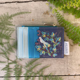 Secret Garden Bird Zip Purse - House of Disaster