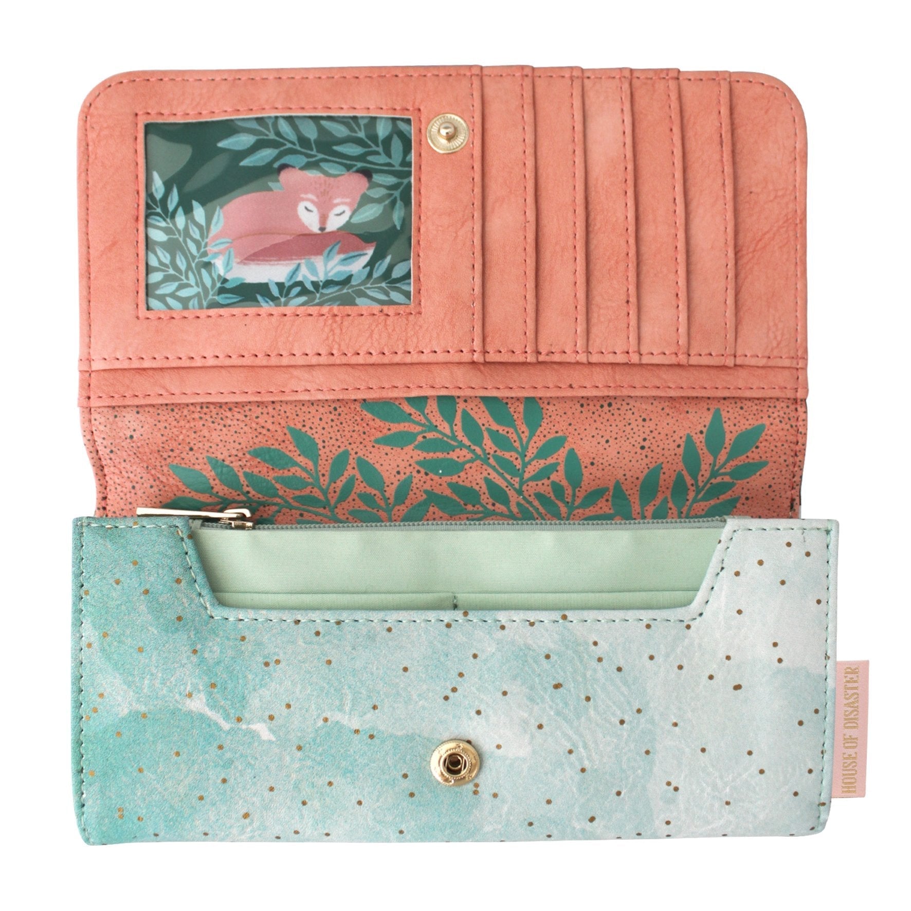 Secret Garden Fox Wallet - House of Disaster