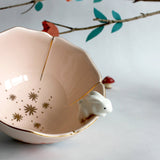 Secret Garden Rabbit Bowl - House of Disaster