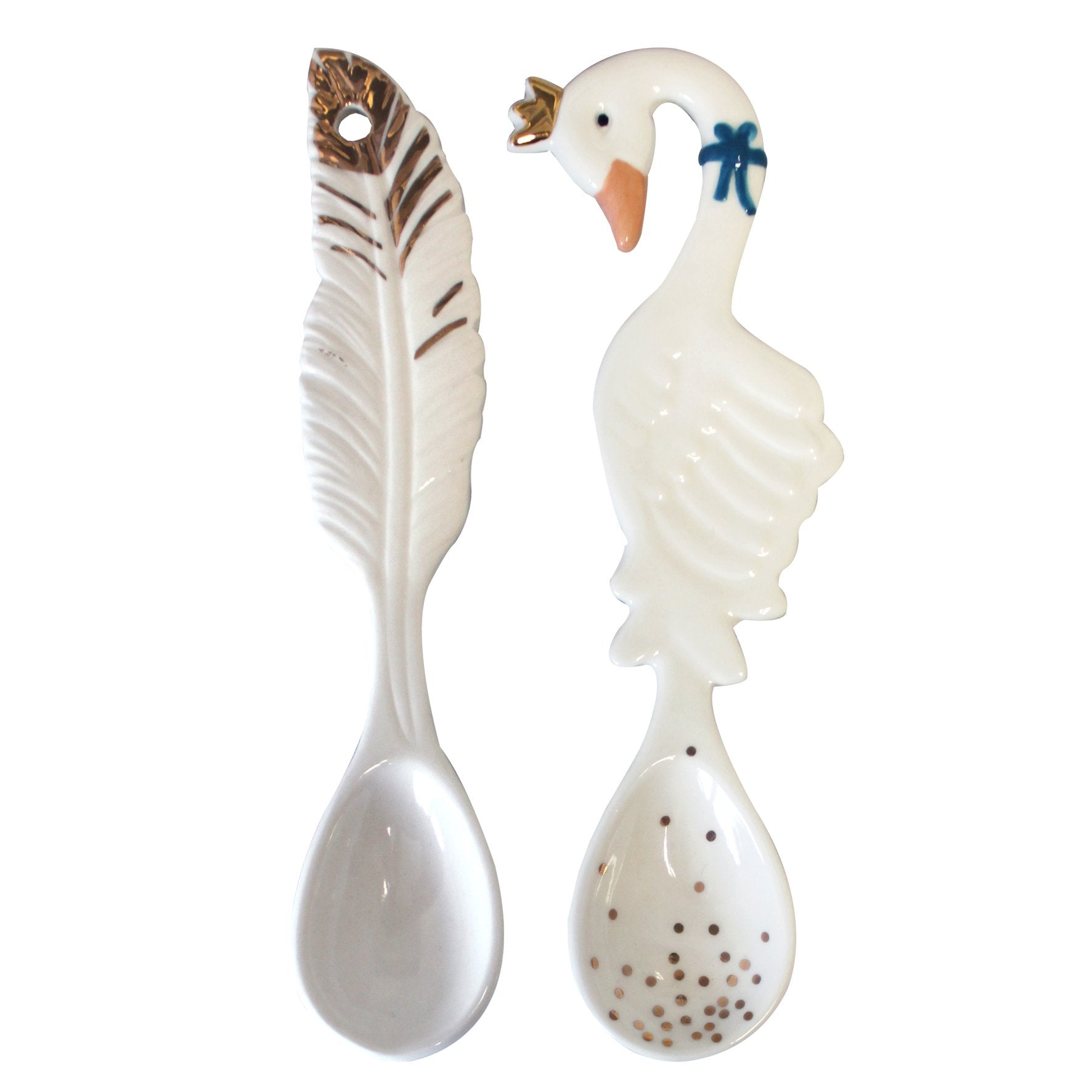 Secret Garden Swan Spoon - House of Disaster