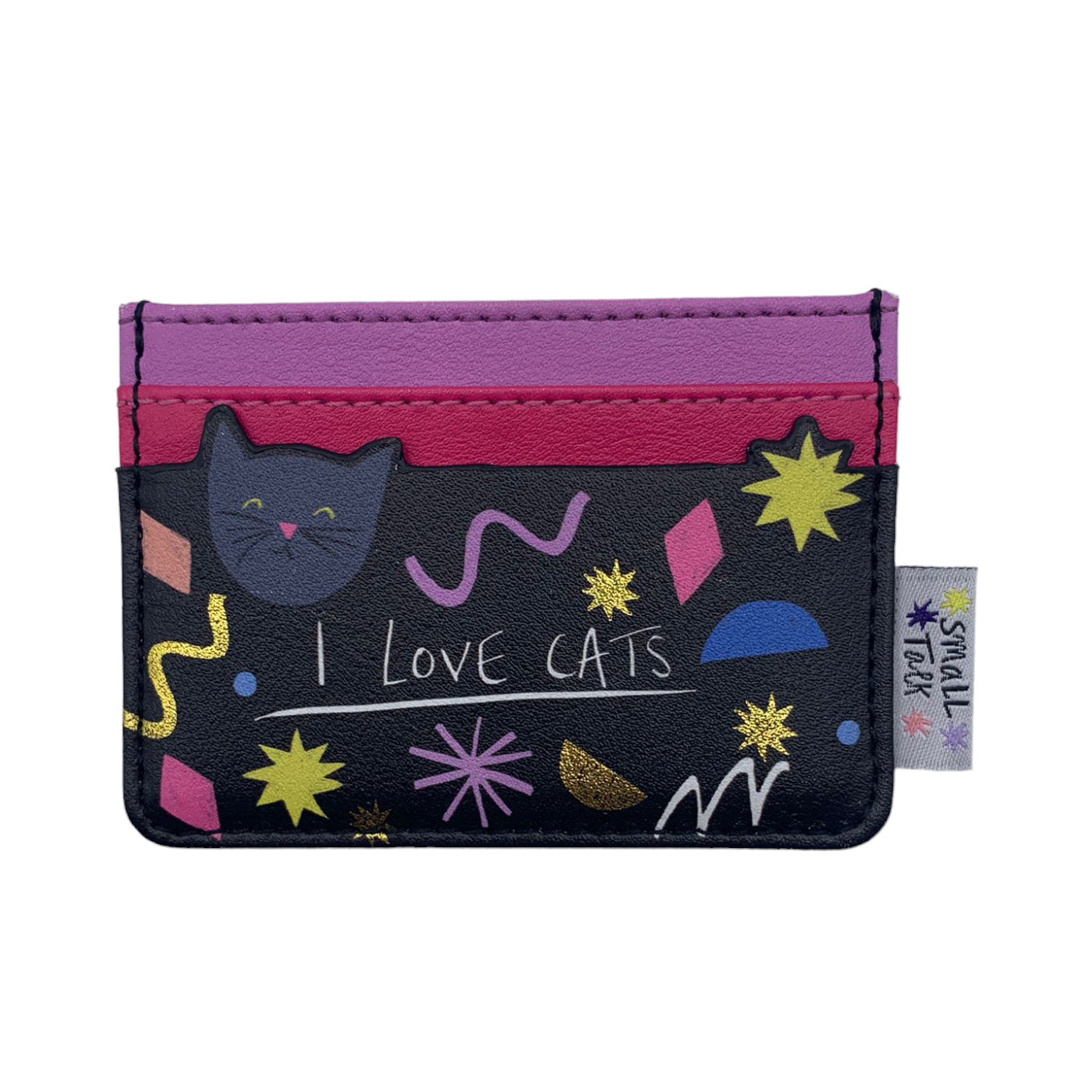 Small Talk 'I Love Cats' Cardholder