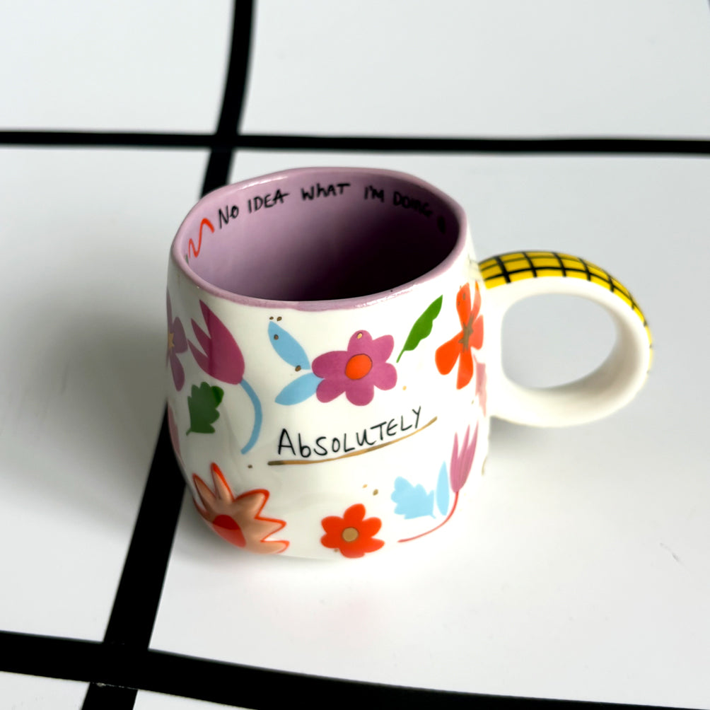 Small Talk 'Absolutely No Idea' Cup