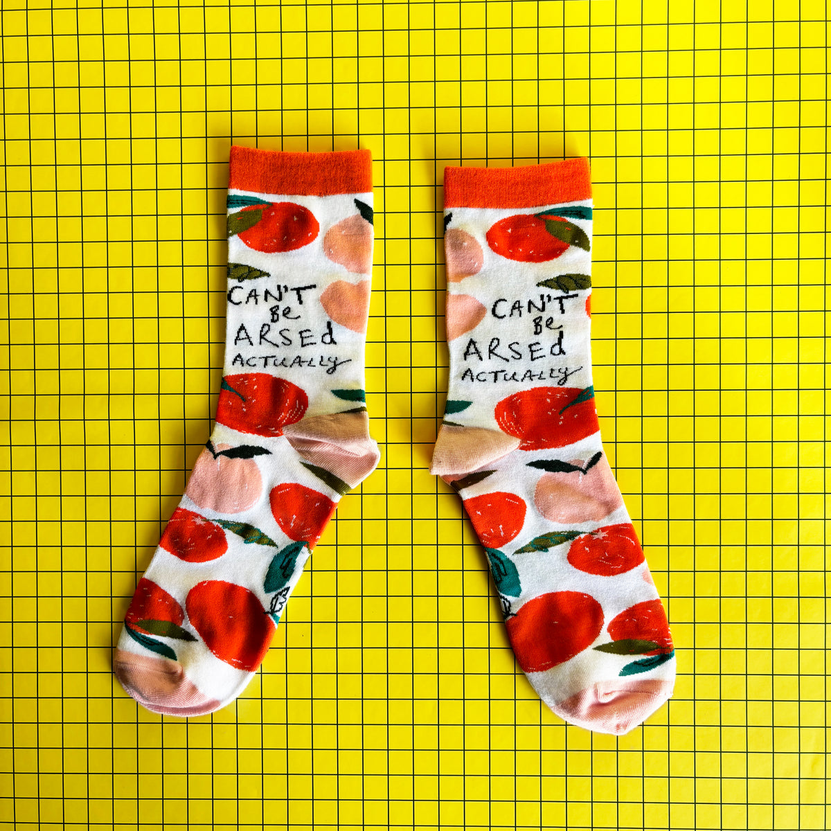 Small Talk 'Can't Be Arsed' Socks