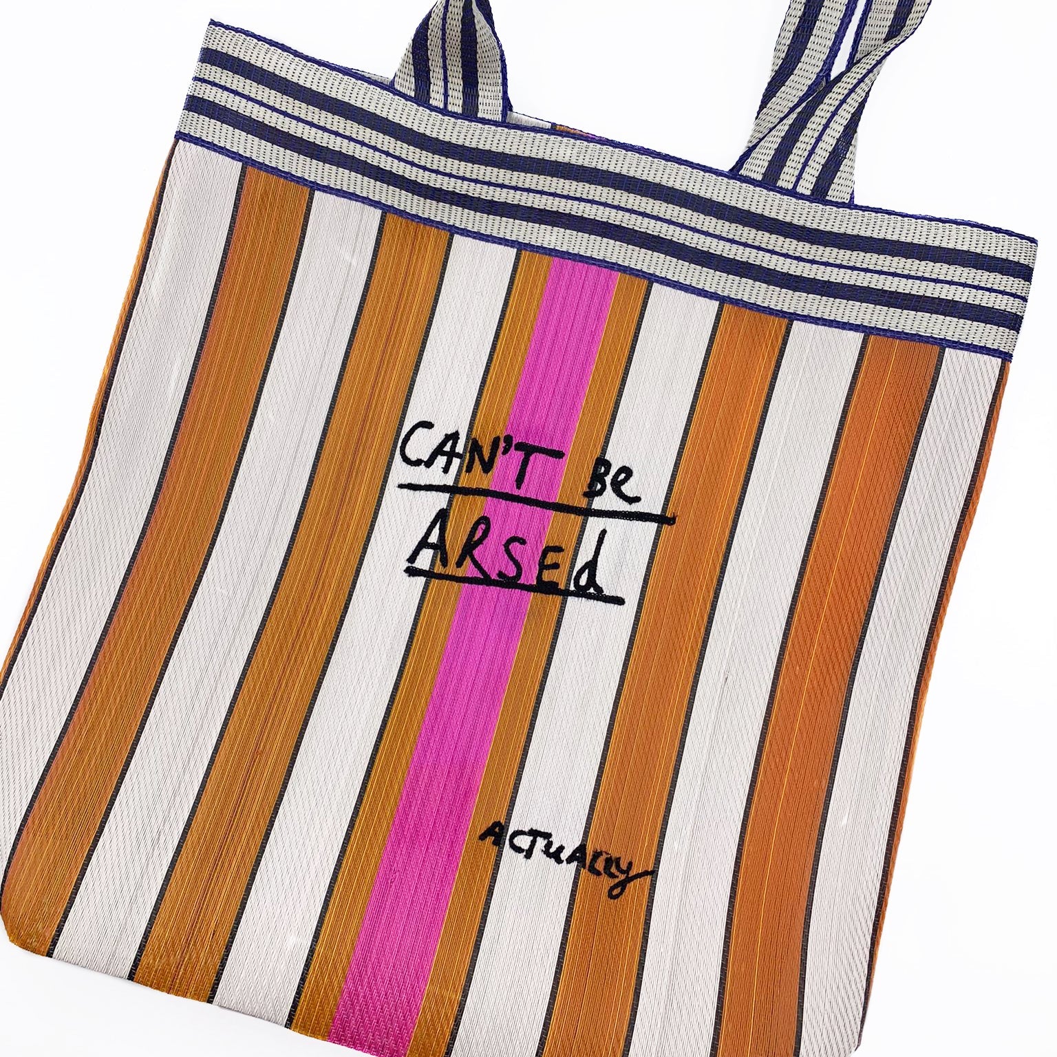 Small Talk Cant Be Arsed Recycled Shopper - House of Disaster