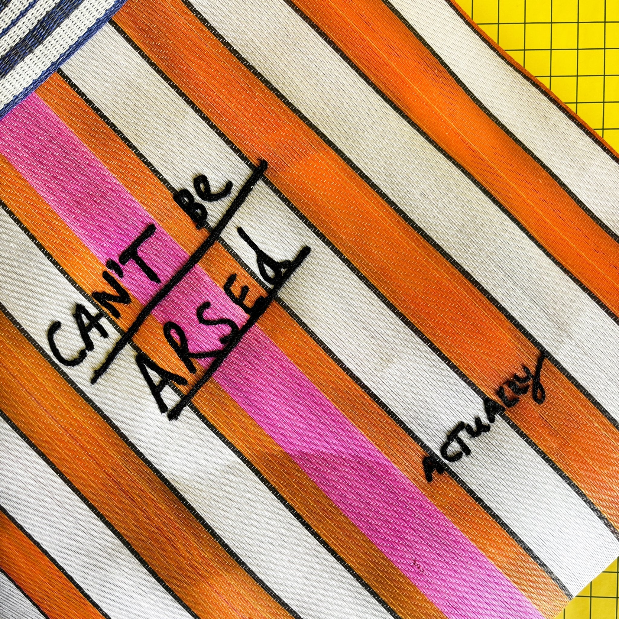 Small Talk Cant Be Arsed Recycled Shopper - House of Disaster