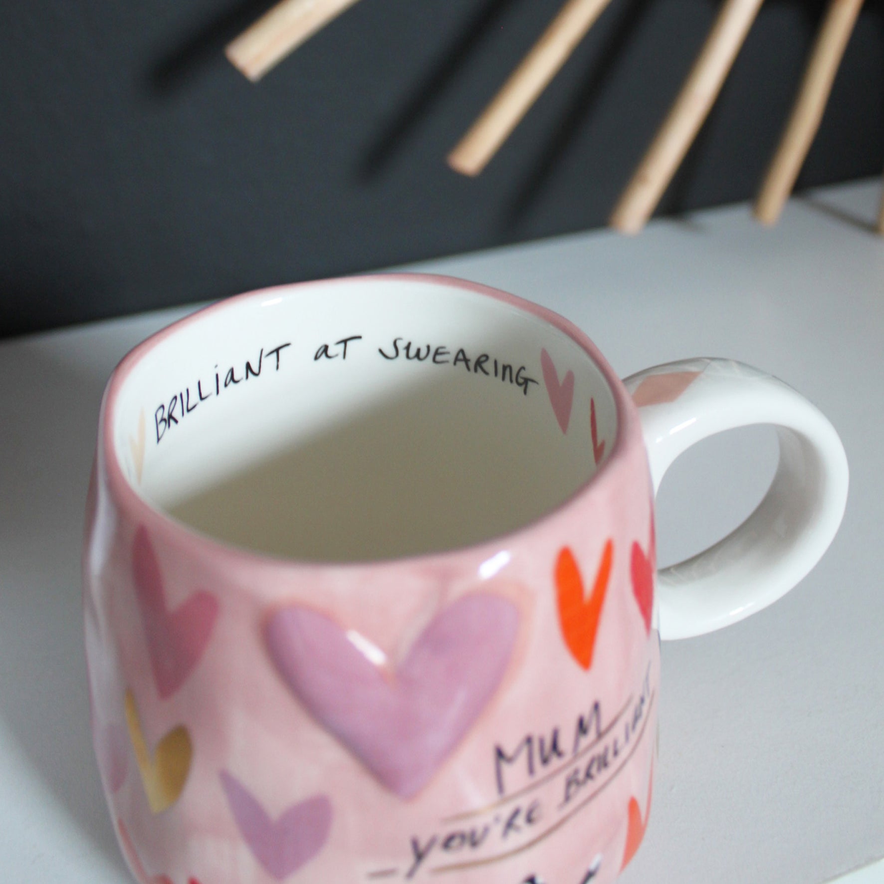 Small Talk 'Mum You're Brilliant' Cup - House of Disaster