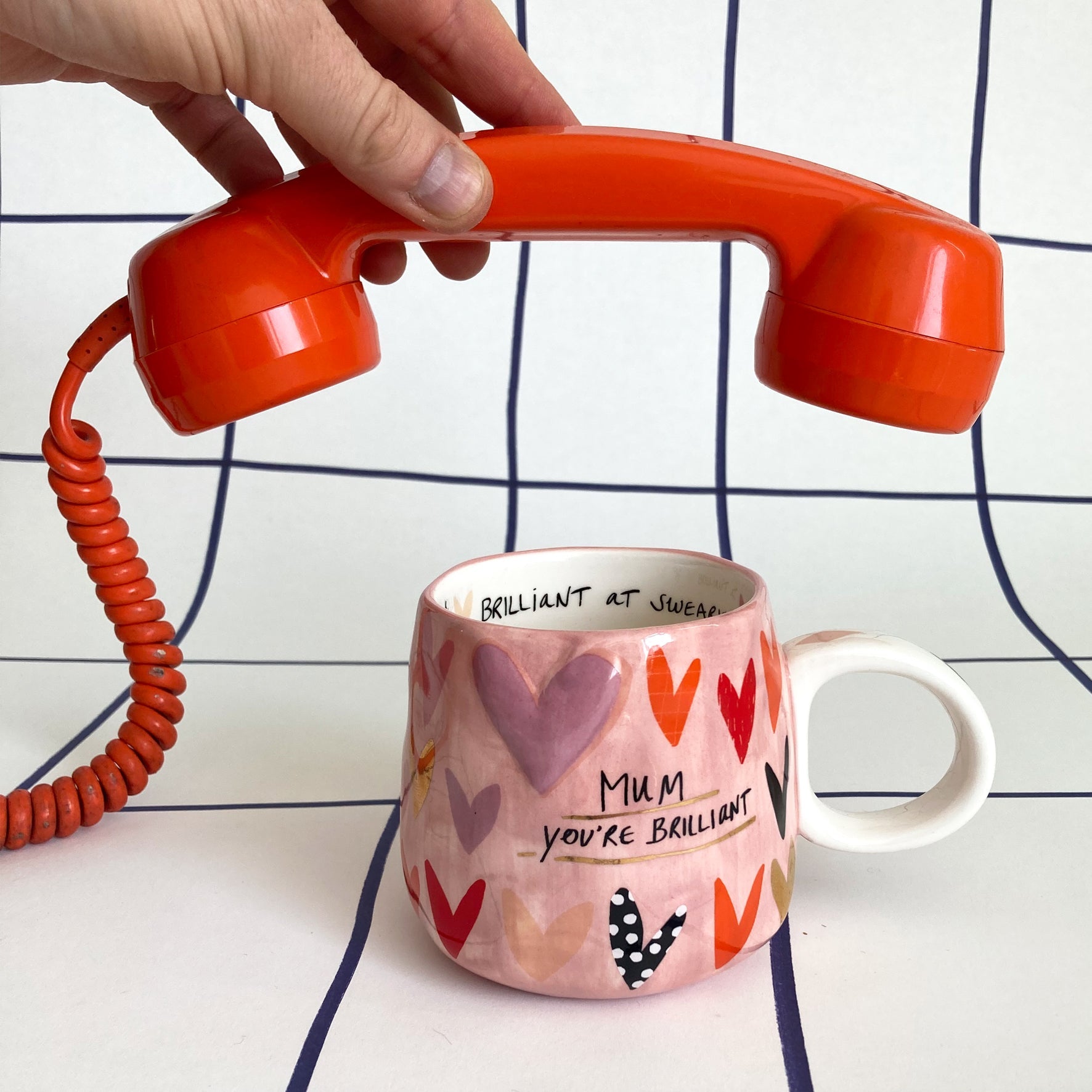 Small Talk 'Mum You're Brilliant' Cup - House of Disaster