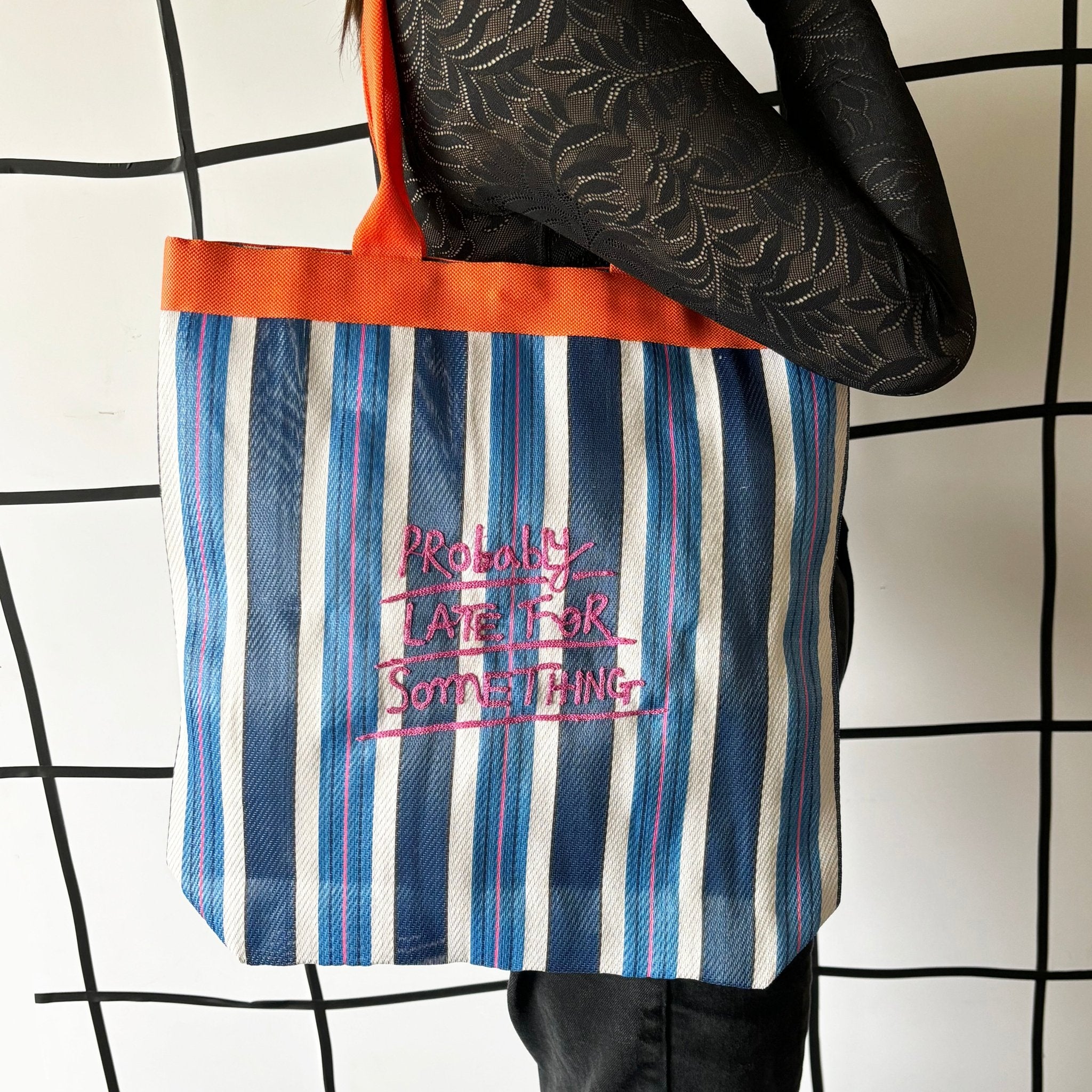 Small Talk Probably Late Recycled Shopper - House of Disaster