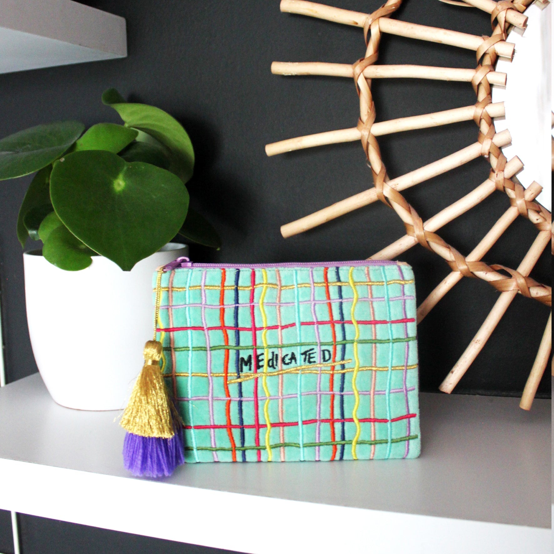 Small Talk Purse 'Medicated, Motivated' - House of Disaster