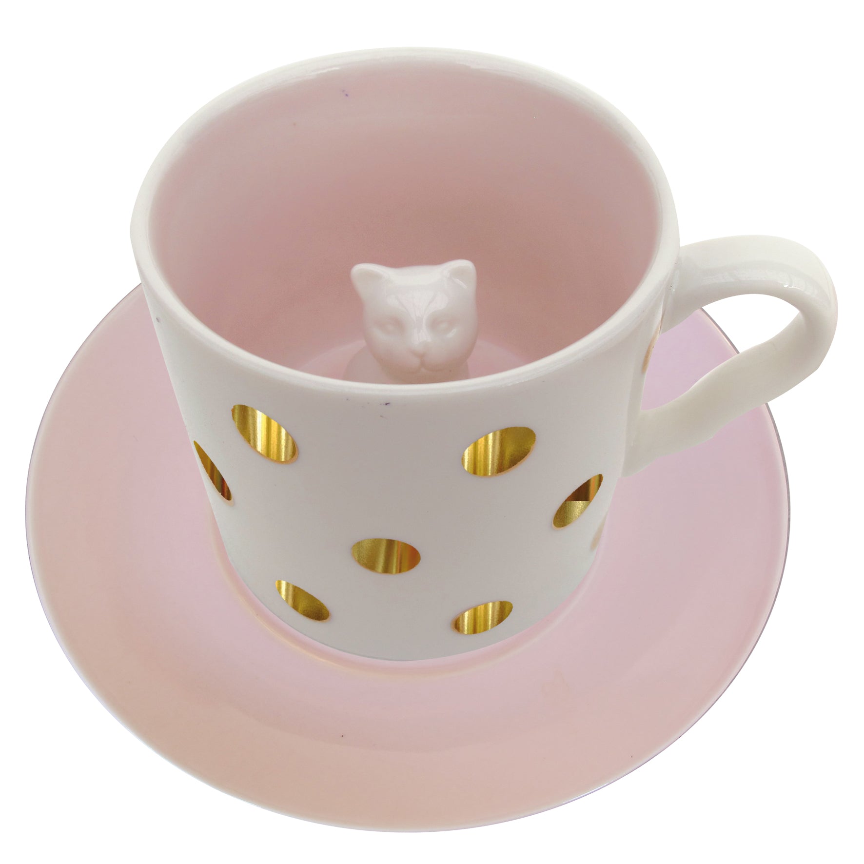 Spotty Cat Cup