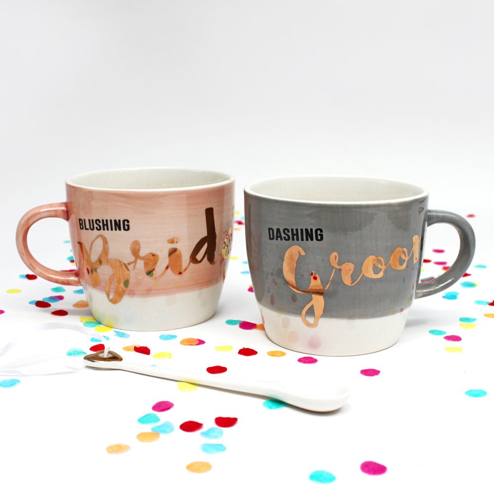 Ta - Daa Set Of 2 Cups (Bride & Groom) - House of Disaster