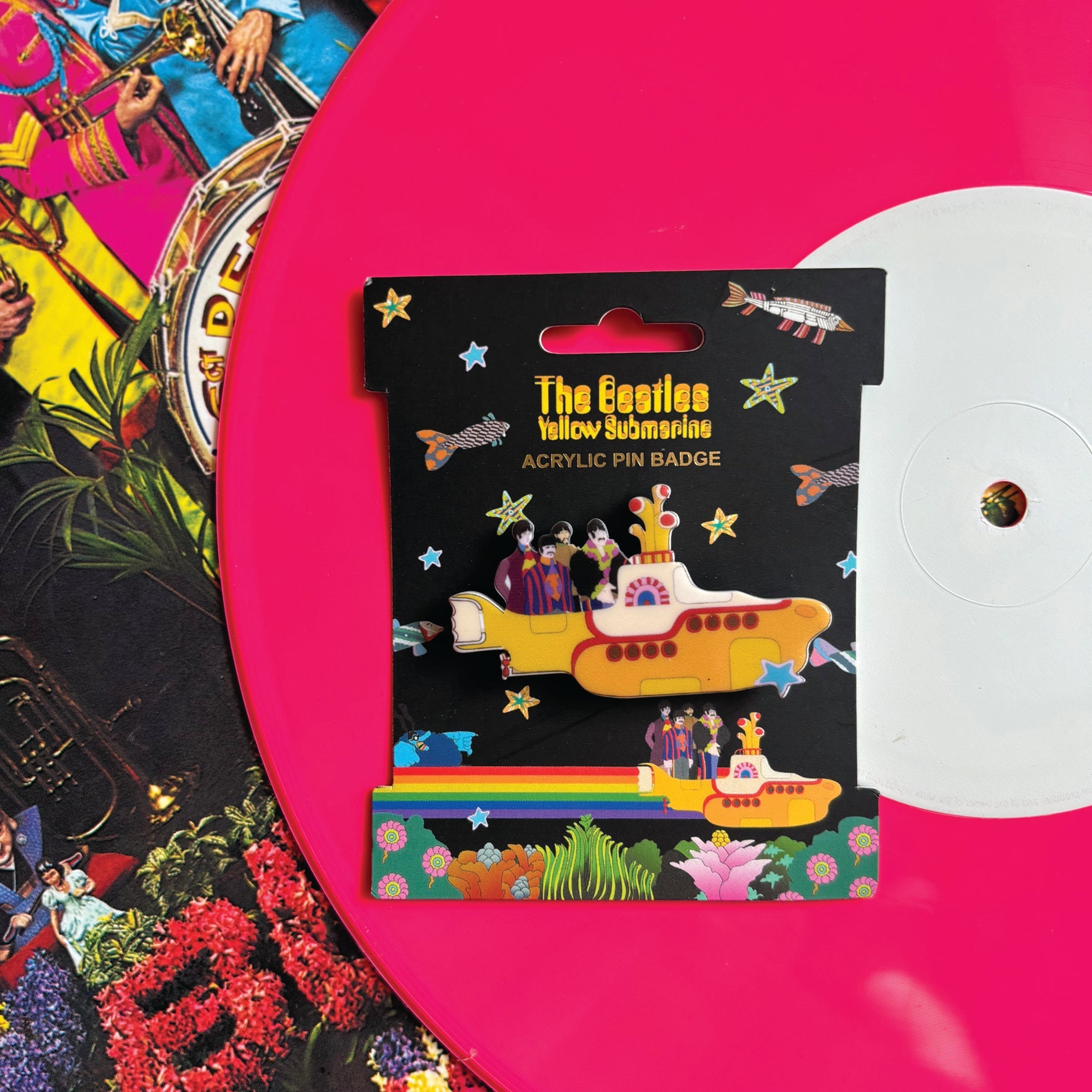 The Beatles Yellow Submarine Brooch - House of Disaster