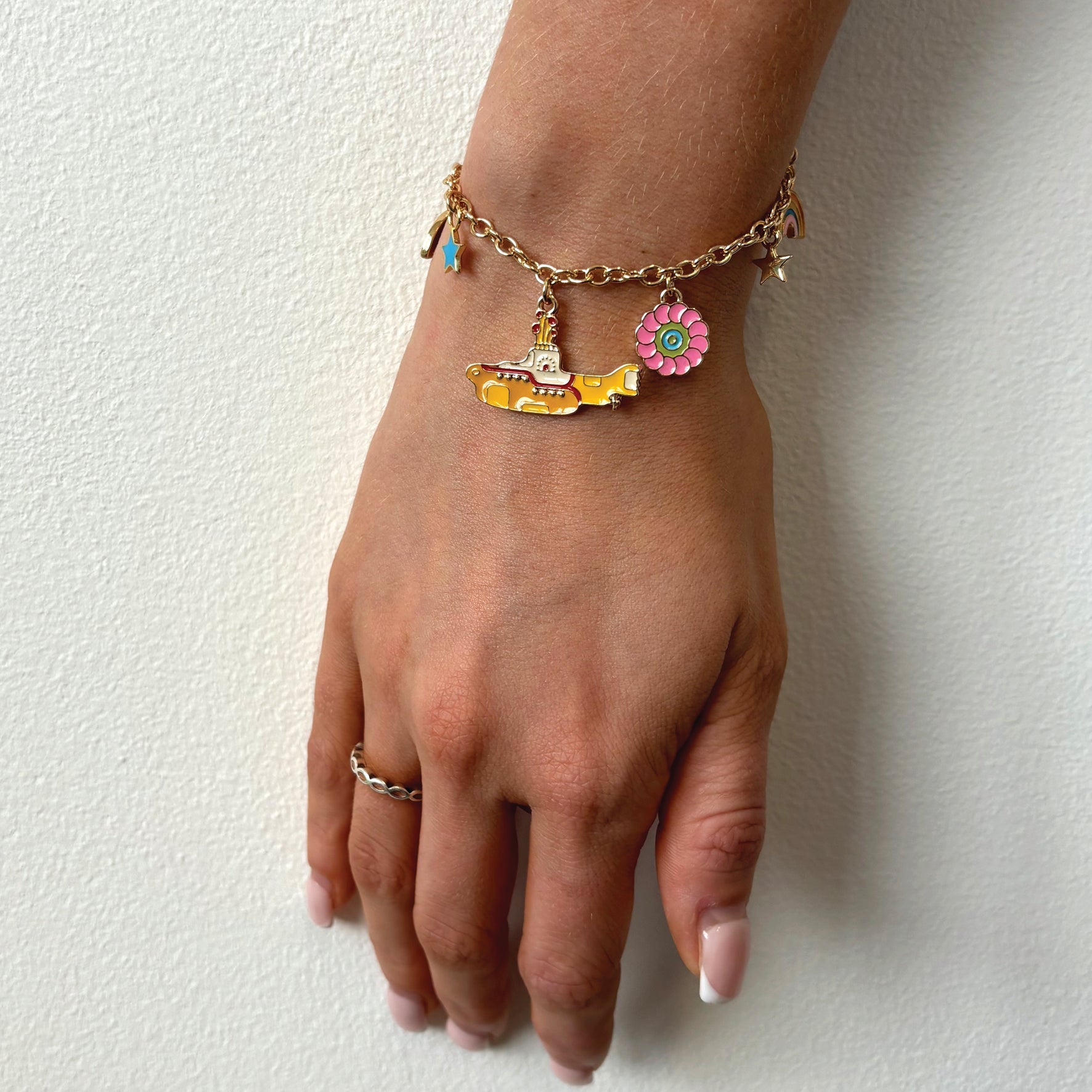 The Beatles Yellow Submarine Charm Bracelet - House of Disaster