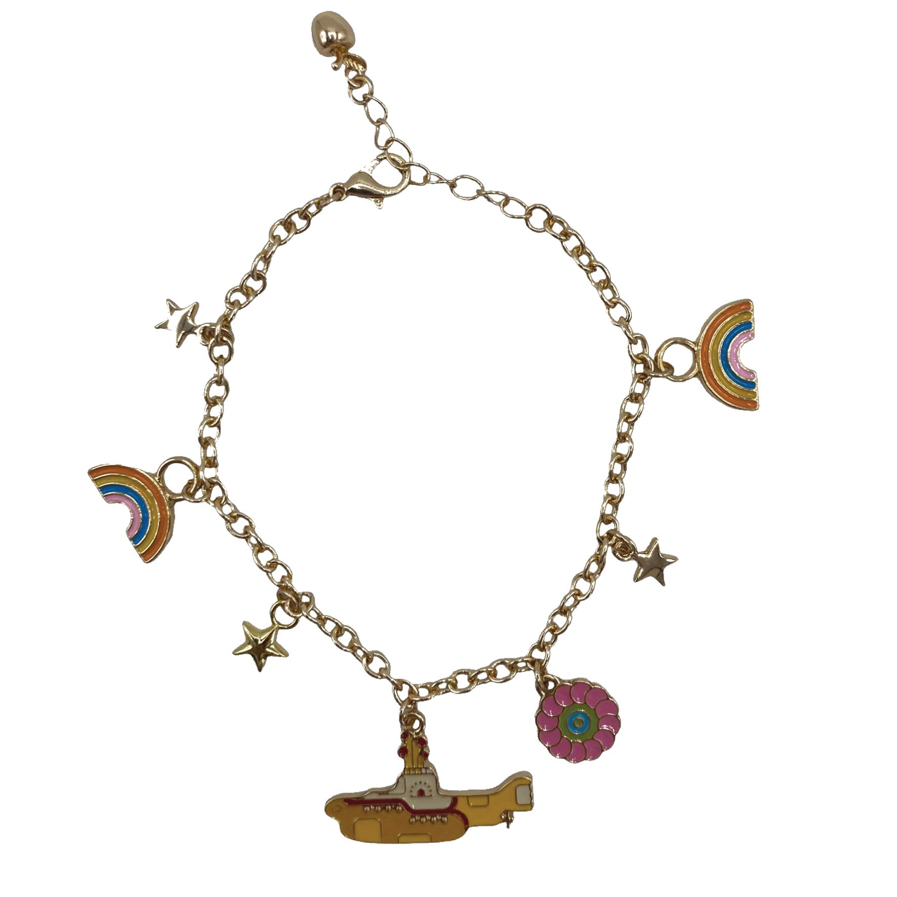 The Beatles Yellow Submarine Charm Bracelet - House of Disaster