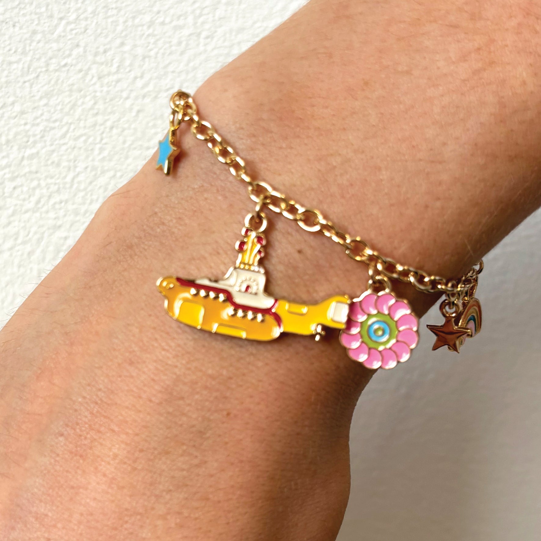 The Beatles Yellow Submarine Charm Bracelet House of Disaster