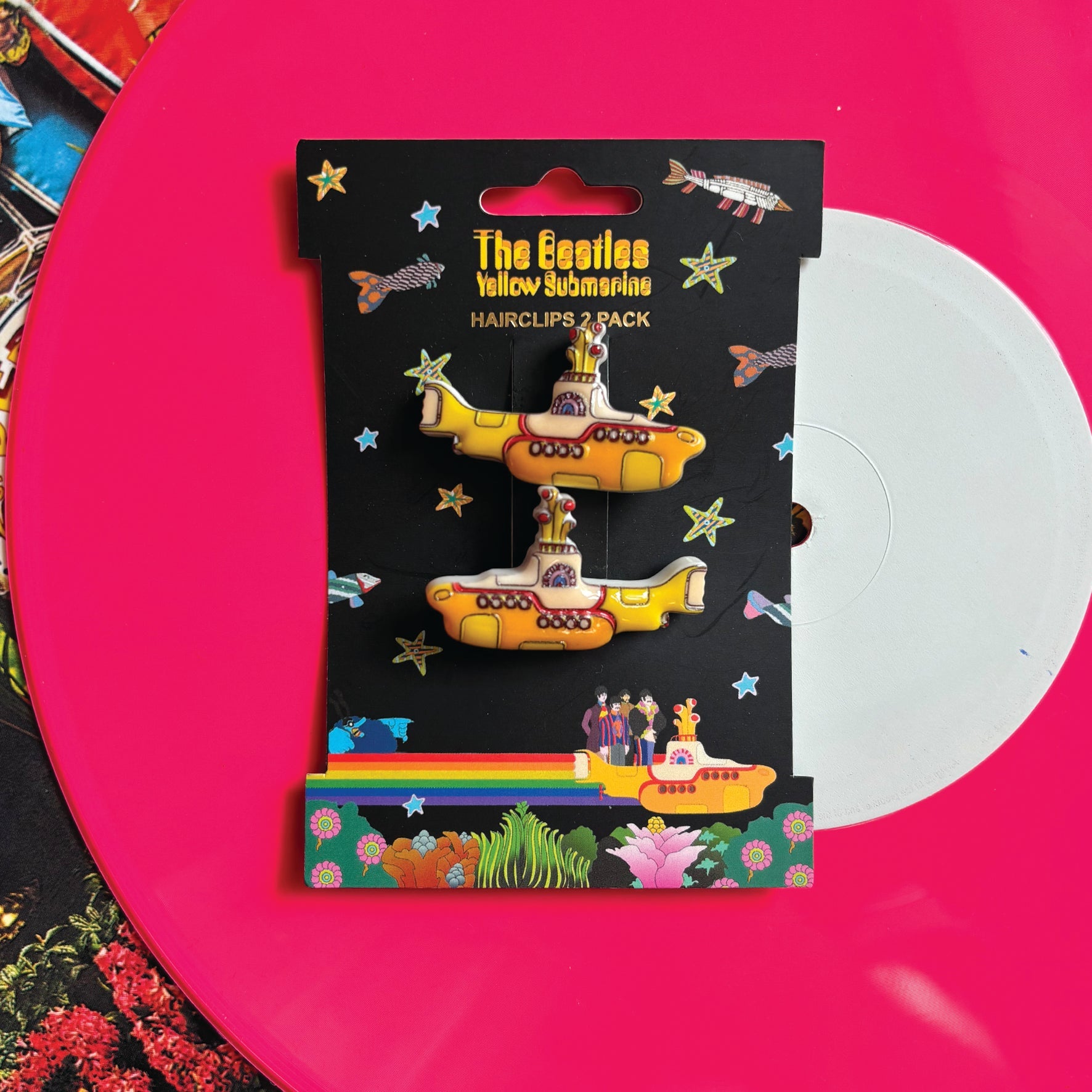 The Beatles Yellow Submarine Hairclips - House of Disaster