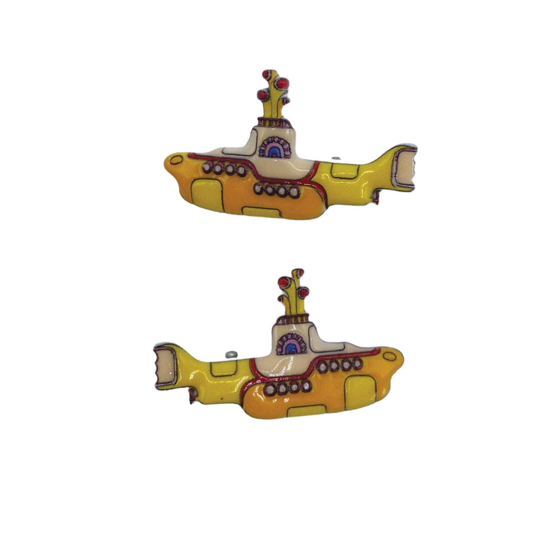The Beatles Yellow Submarine Hairclips - House of Disaster