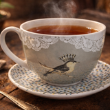 With Love Tea Cup and Saucer