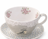 With Love Tea Cup and Saucer