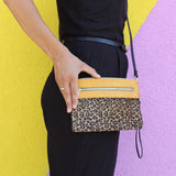 Animal Leopard Print Clutch Bag