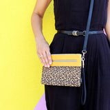 Animal Leopard Print Clutch Bag