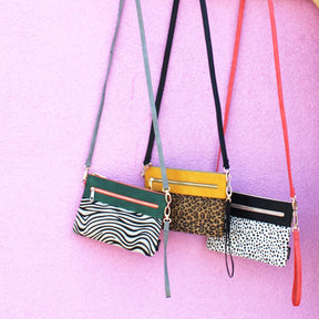 Animal Leopard Print Clutch Bag