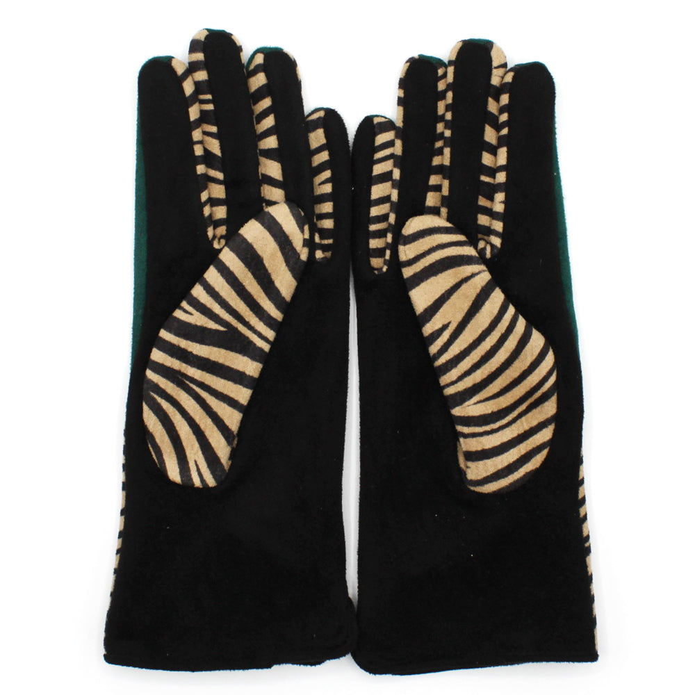 Zebra Animal Print Gloves