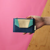 Animal Print Gold Purse