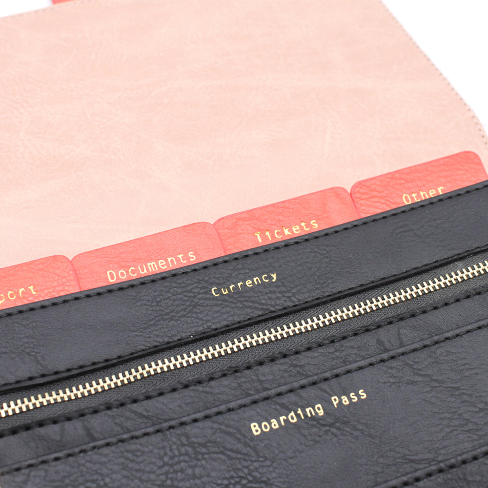 Animal Print Travel Wallet
