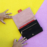 Animal Print Travel Wallet