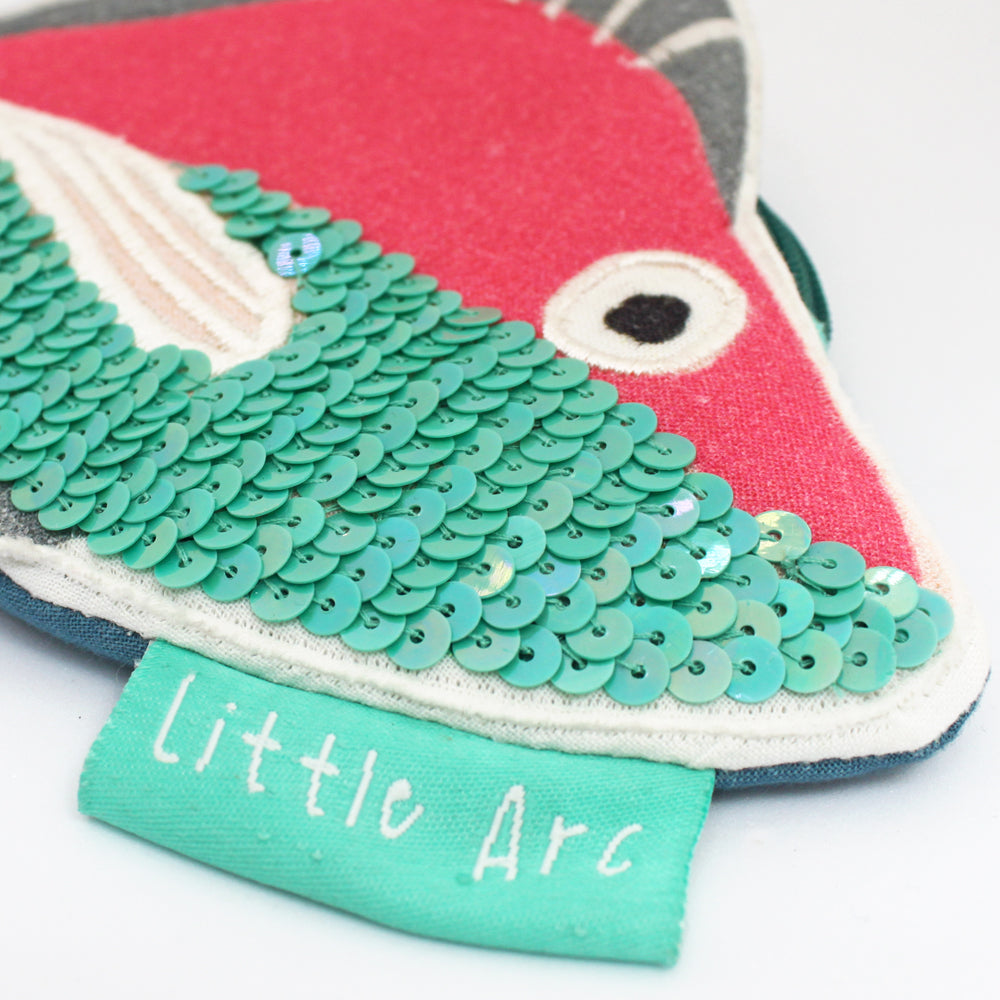 Little Arc Fish Shaped Coin Pouch