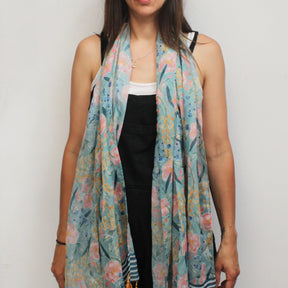 Eden Blue Scarf