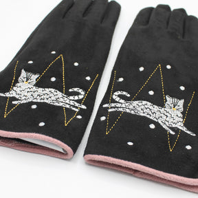 Feline Spotty Cat Gloves