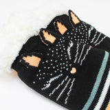 Feline Slipper Socks