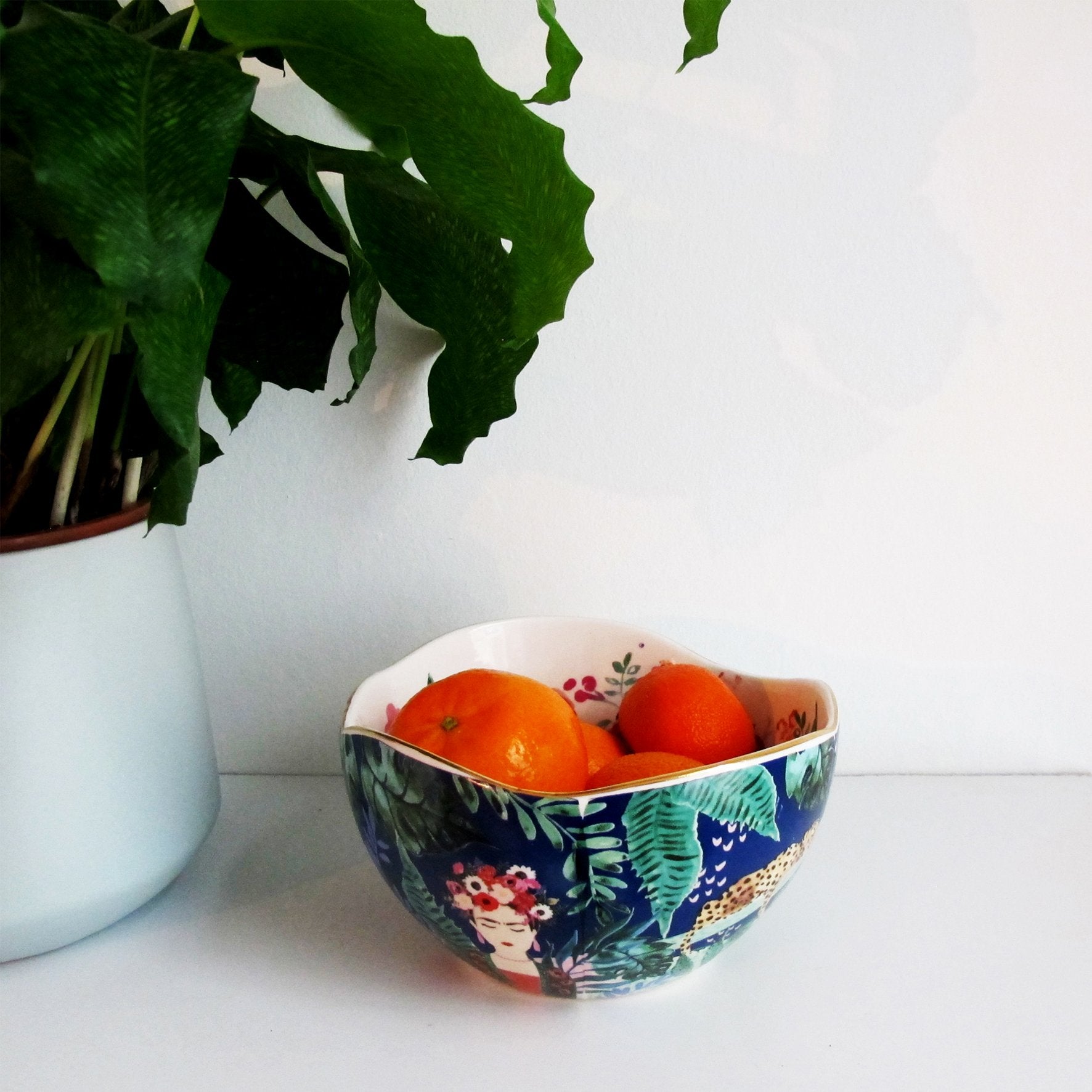 Frida Kahlo Tropical Bowl