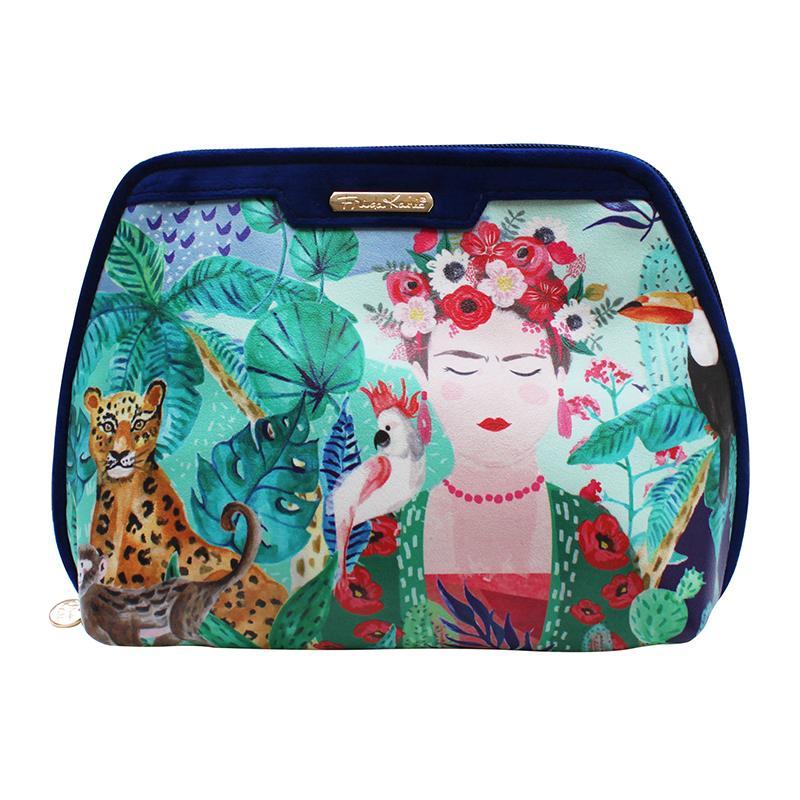 Frida Kahlo Tropical Make Up Bag
