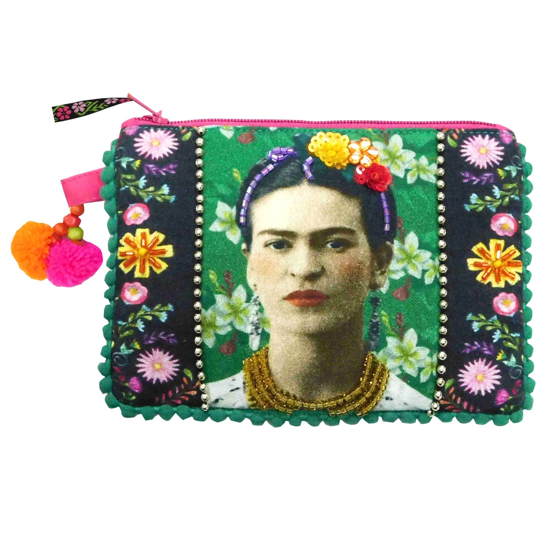Frida Kahlo Photo Zip Pouch