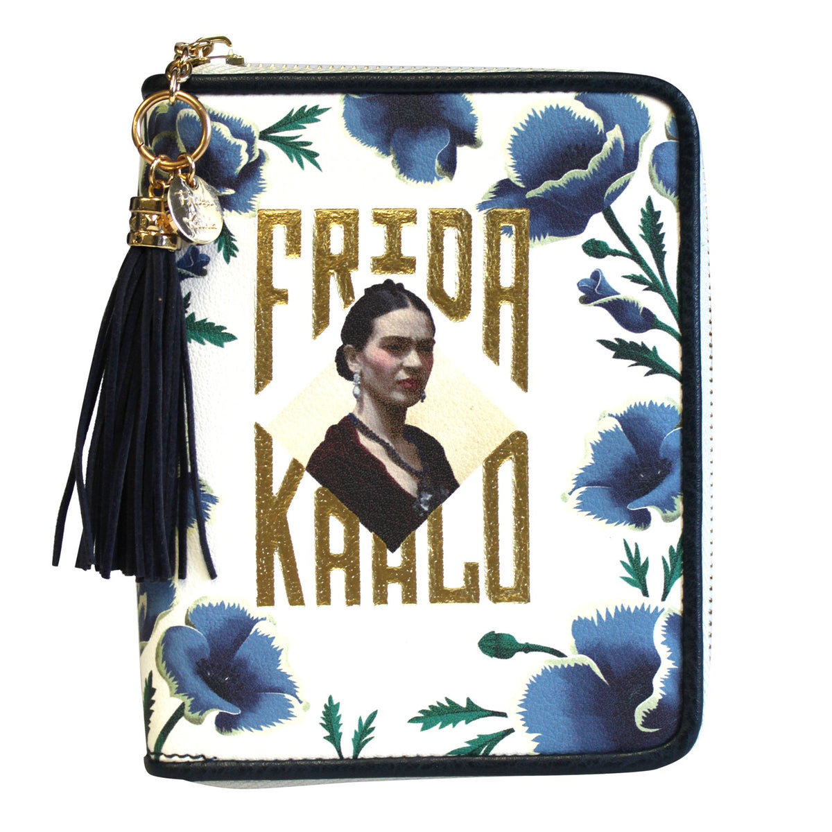 Frida Kahlo Wallet Blue