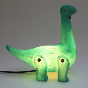 Wood Effect Cute Diplodocus Light
