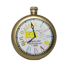 Gin O'Clock Hip Flask