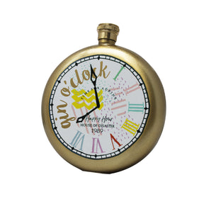Gin O'Clock Hip Flask