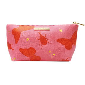 Heritage And Harlequin Butterfly Make Up Bag