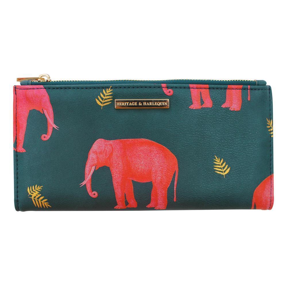Heritage And Harlequin Elephant Wallet
