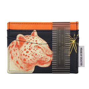 Heritage And Harlequin "Leopard" Card Holder