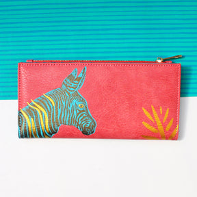 Heritage And Harlequin Zebra Wallet