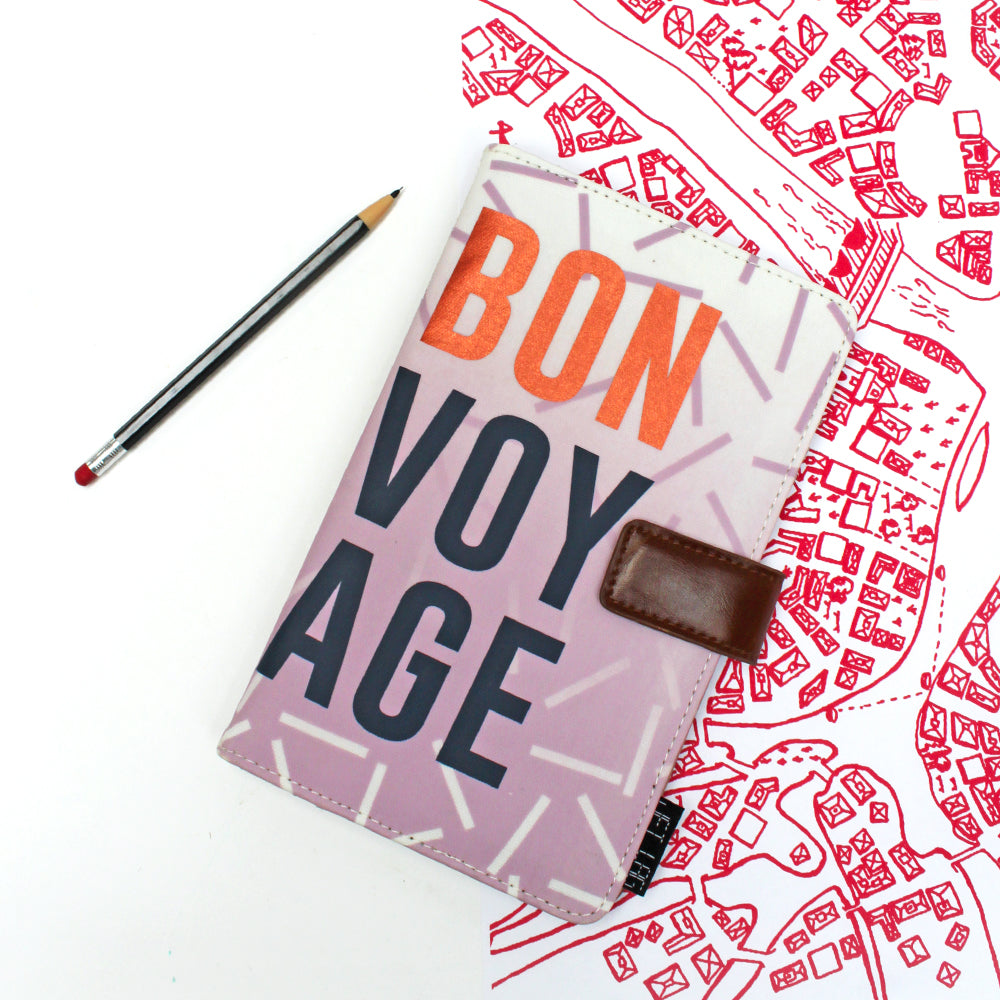 Jet Lag "Bon Voyage" Travel Wallet