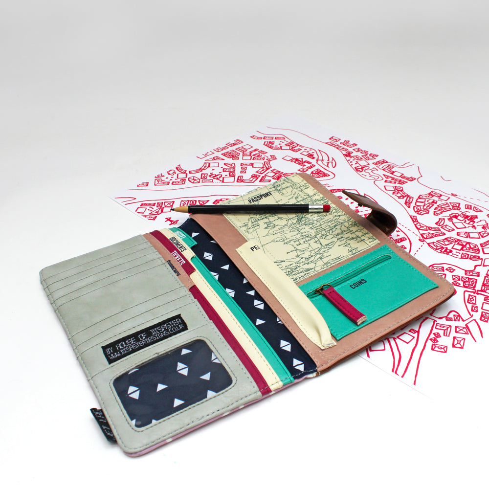 Jet Lag "Bon Voyage" Travel Wallet