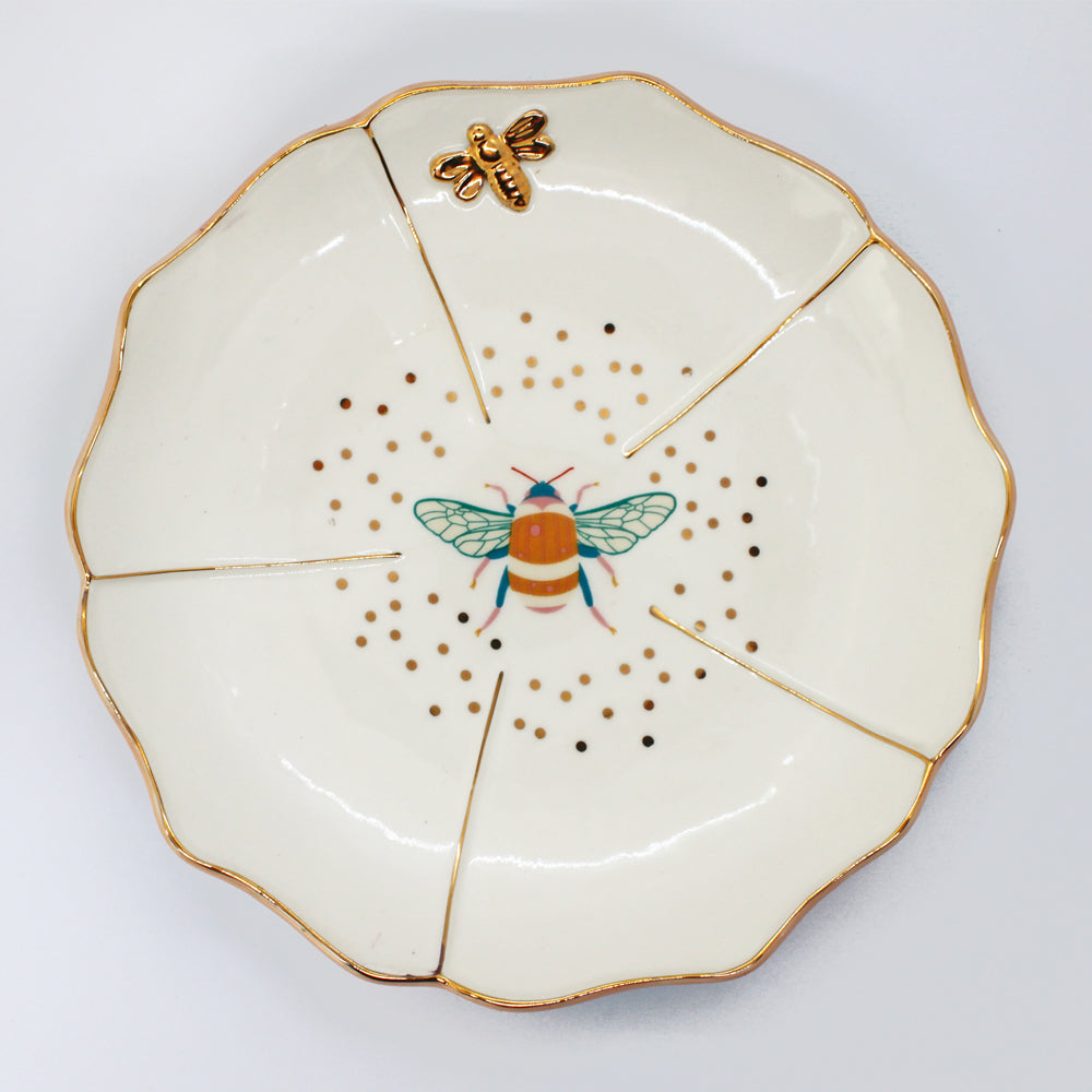 Luxe Bee Plate