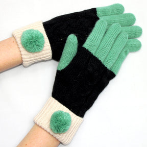 Loop Black Gloves